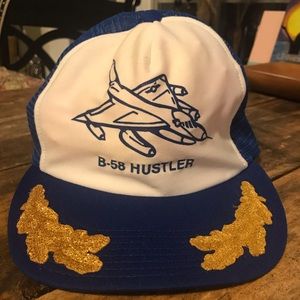 • RARE VINTAGE Collectible B-58 Hustler Hat •